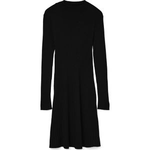 VERO MODA - VMNancy - Gebreide Jurk - Zwart - Korte Lengte