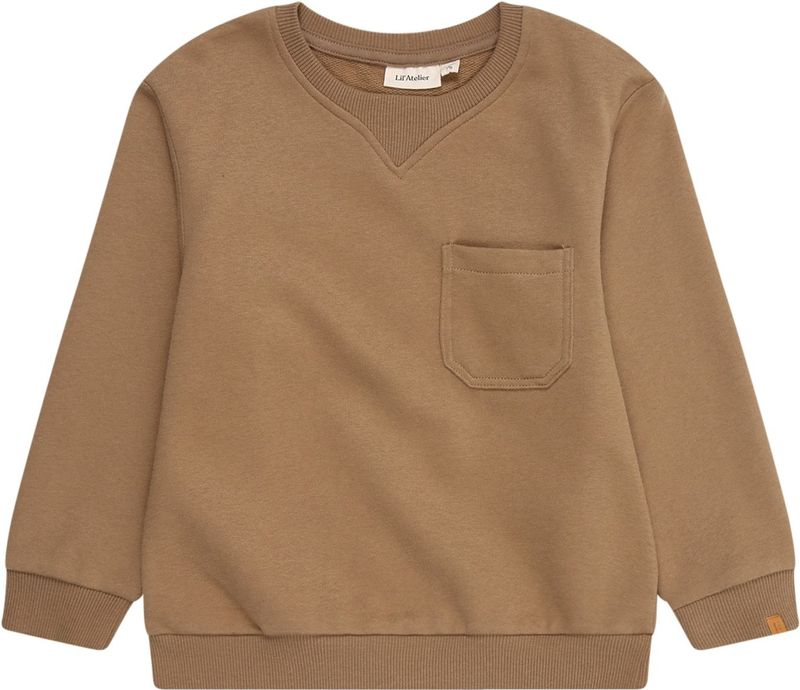 Lil'Atelier Sweatshirt 'NMMILONDON RIM'  ombergrijs