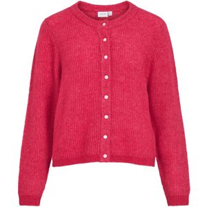 VILA Gebreid vest 'VILory'  fuchsia
