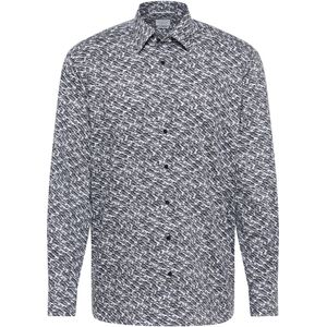 Eterna - Overhemd - Zwart - Comfort fit - Lange Mouwen - NON IRON