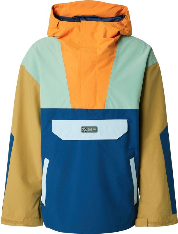 DC Shoes Outdoorjas  donkerblauw / groen / mintgroen / oranje