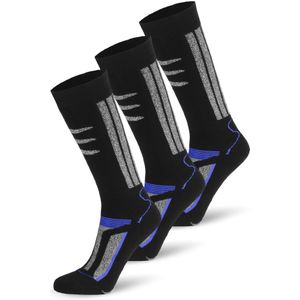 normani Sokken  blauw / grijs gemêleerd / zwart