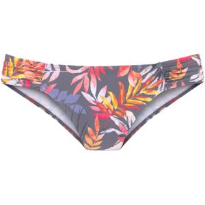 Look - Floral Bikinibroekje - Grijs - Polyamide