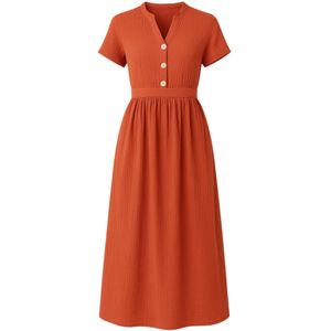 WENOR Zomerjurk 'MIRA'  oranjerood