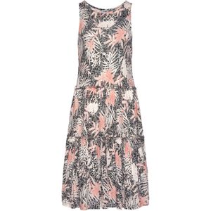 BUFFALO Jurk  grijs / lichtroze / wit
