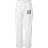 Carlo Colucci Broek  antraciet / offwhite