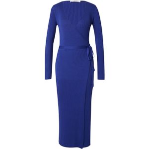 EDITED Gebreide jurk 'Mailien '  blauw