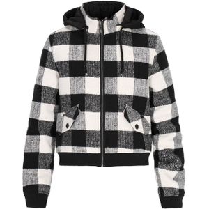 - CONTRAER - Tussenjas  grijs / zwart / offwhite