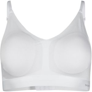 Bralette - White - 92% Viscose 8% Elastaan - Verstevigde Cups