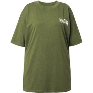 Studio Untold Shirt  grasgroen / wit