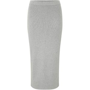 Les Lunes Rok 'Katiie'  lichtgrijs