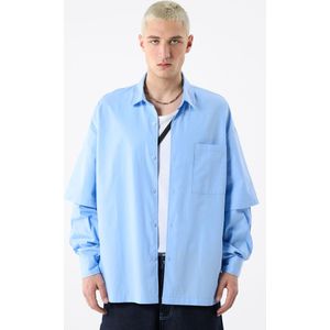 VAMOS CLO Overhemd  blauw