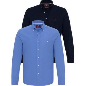 Williot Overhemd  blauw / rood / wit