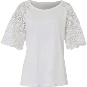 Bikini - Wit - 100% Katoen - Zonder Sluiting - Ronde Hals