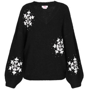 MYMO Trui 'Young Fashion'  zwart / wit