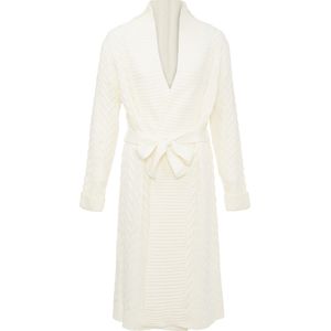 aleva Gebreid vest  wolwit