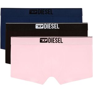 DIESEL Boxershorts  navy / oudroze / zwart