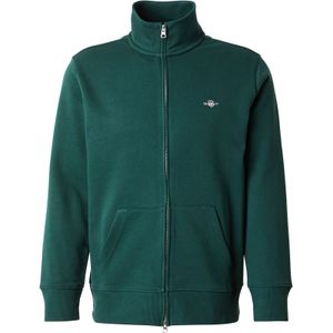 GANT - Sweatvest - Effen - Normale Pasvorm - Lange Mouw