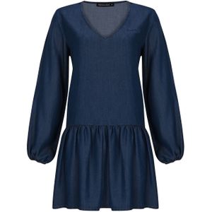 FRESHLIONS Blousejurk 'Bonnie'  donkerblauw