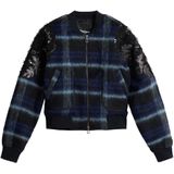 Desigual Tussenjas  nachtblauw / violetblauw / zwart