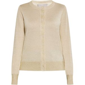 DreiMaster Klassik Gebreid vest  crème