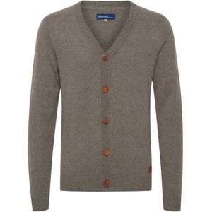 BLEND Gebreid vest  grijs