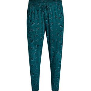 Zizzi Pyjamabroek 'Mdana'  turquoise / smaragd / donkergroen