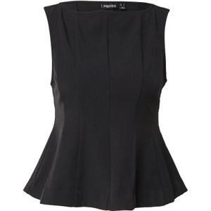 Pcjossa - Peplum Top - Boothals - Mouwloos - Regular-fit