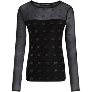 Karl Lagerfeld Shirt  zwart
