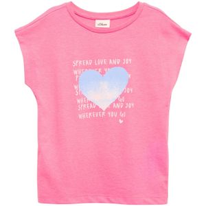 s.Oliver Shirt  blauw / pink / wit