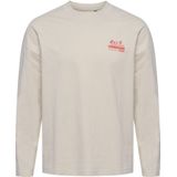 Hummel Shirt 'BEES STADIUM'  geel / greige / bloedrood