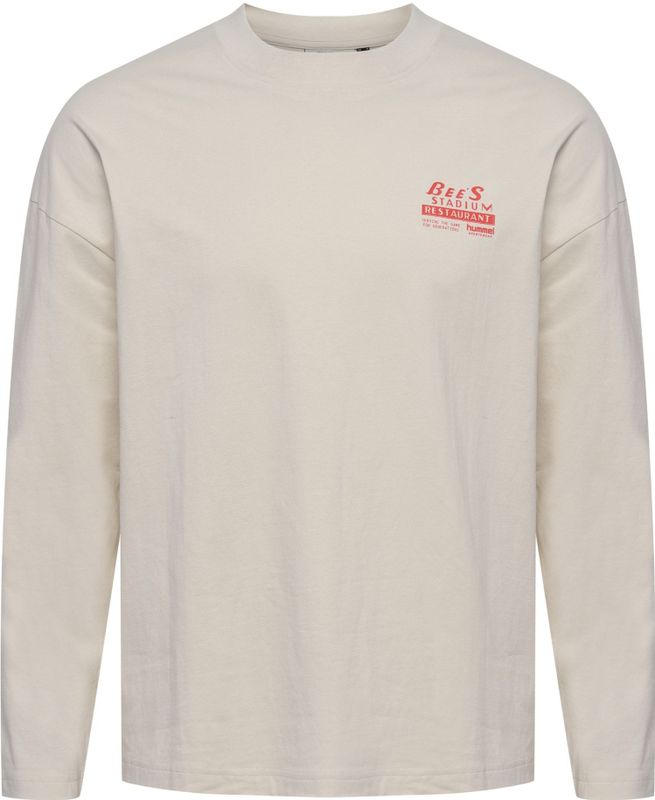 Hummel Shirt 'BEES STADIUM'  geel / greige / bloedrood