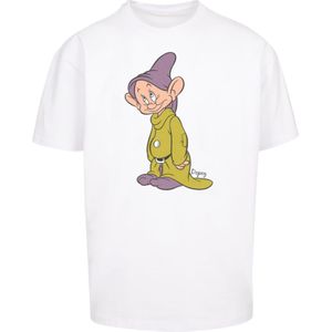 F4NT4STIC Shirt 'Disney Classic Dopey'  nude / olijfgroen / lila / wit
