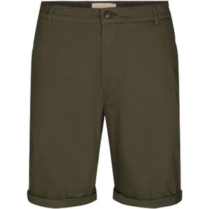 !Solid Chino 'Rockcliffe'  groen