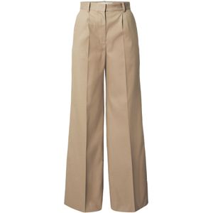 IRO Bandplooibroek  taupe