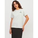 Shirt - JXNaomi - Jersey - Ronde Hals - Normale Pasvorm - Kwartmouw