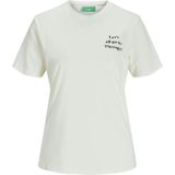 Shirt - JXNaomi - Jersey - Ronde Hals - Normale Pasvorm - Kwartmouw