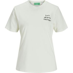 Shirt - JXNaomi - Jersey - Ronde Hals - Normale Pasvorm - Kwartmouw