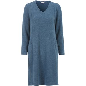Cellbes of Sweden Gebreide jurk  blauw gemêleerd