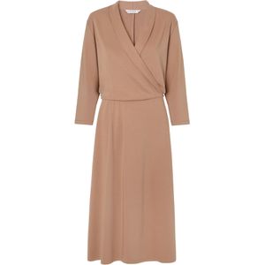 TATUUM Jurk 'Frilla'  camel