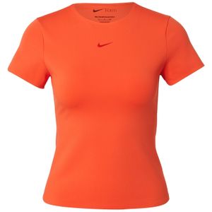 Nike Form - Damestop - Bruin - Korte Mouwen