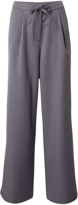 Pcfalka - Wide Leg Broek - Pantalon - Krijtstreep