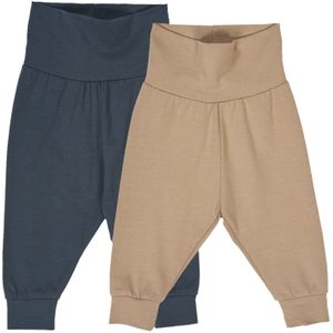 Müsli by GREEN COTTON Broek  sand / donkergrijs