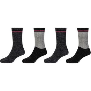 s.Oliver Sokken  grijs / bloedrood / zwart