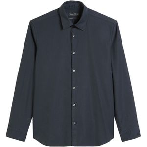Marc O'Polo Overhemd  donkerblauw