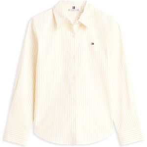 TOMMY HILFIGER Blouse 'Ess'  pasteelgeel / lichtgeel