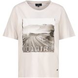 monari - Shirt - Crème / Camel / Ecru - T-shirt