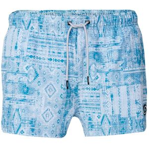 KOROSHI Zwemshorts  duifblauw / lichtblauw / offwhite