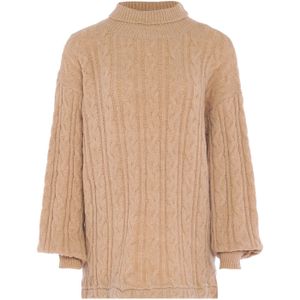 aleva Oversized trui  camel