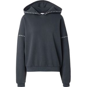 ABOUT YOU Sweatshirt 'Mira'  donkergrijs / zilver